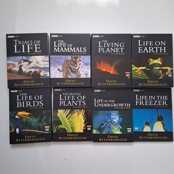 BBC (Region 2 PAL) The Life Collection David Attenborough 7 Series/24 Discs - Picture 2 of 11